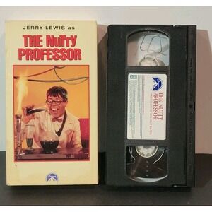 The Nutty Professor 1991 VHS Tape Jerry Lewis Comedy Classic Tested Works